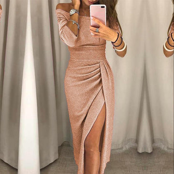 Alessandra – Elegantes Kleid mit trägerlosem Stil für Damen
