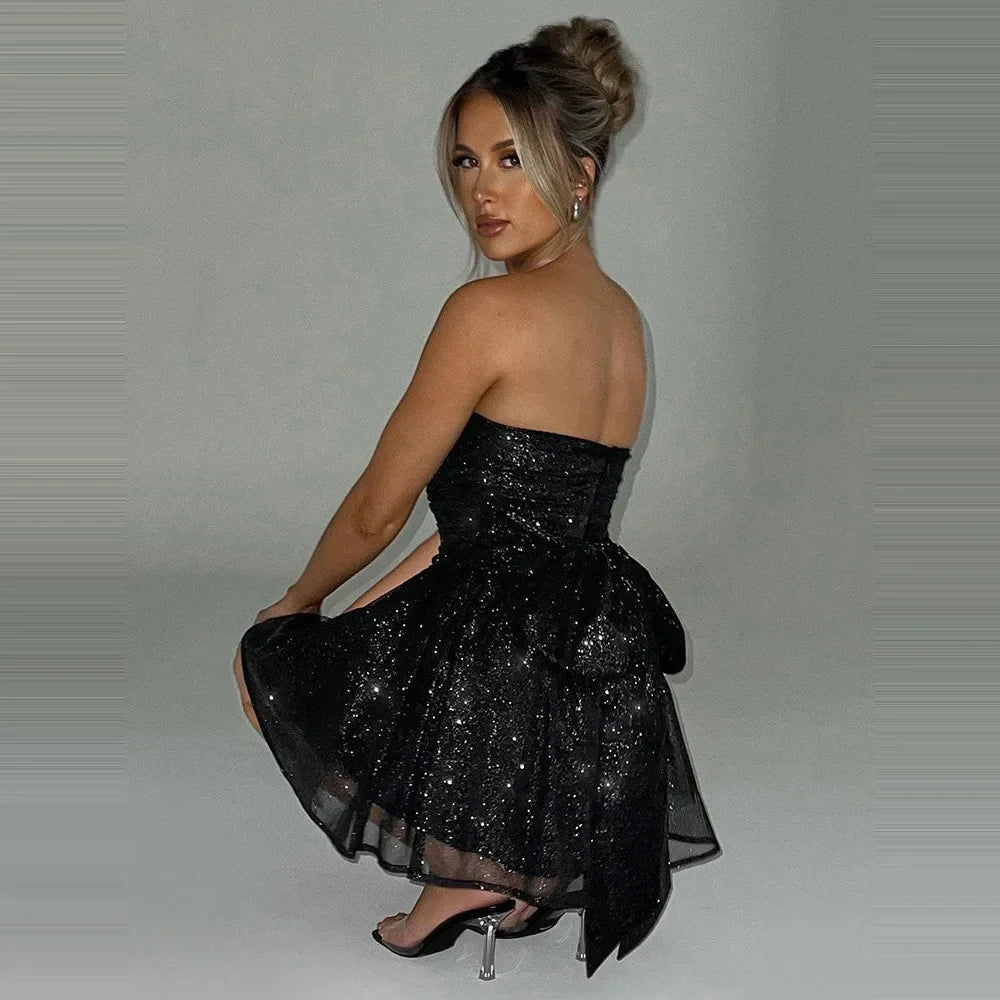 Stella - Glitzerndes Kleid mit Pailletten für besondere Anlässe