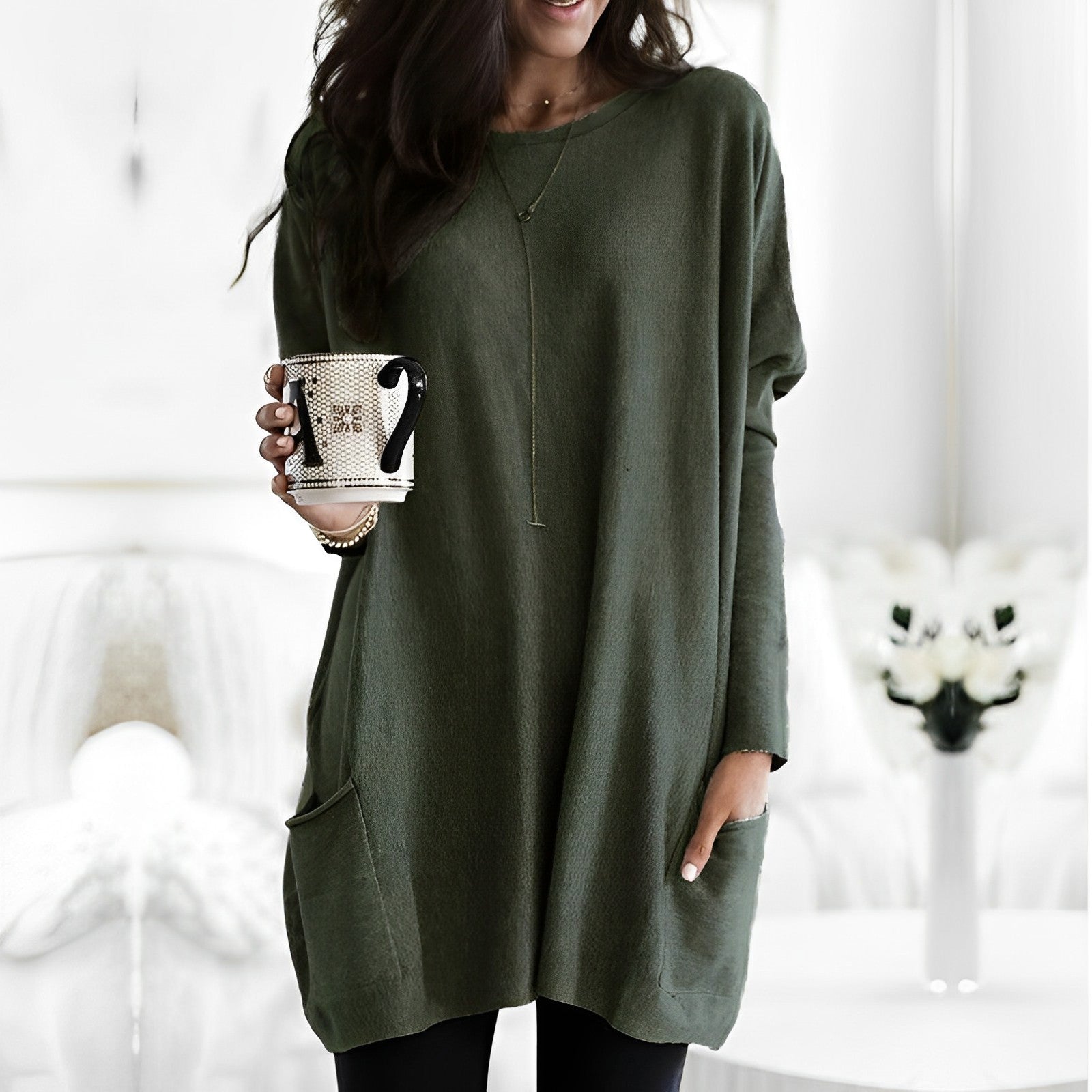 Marcella - Warmes Langarm-Shirt