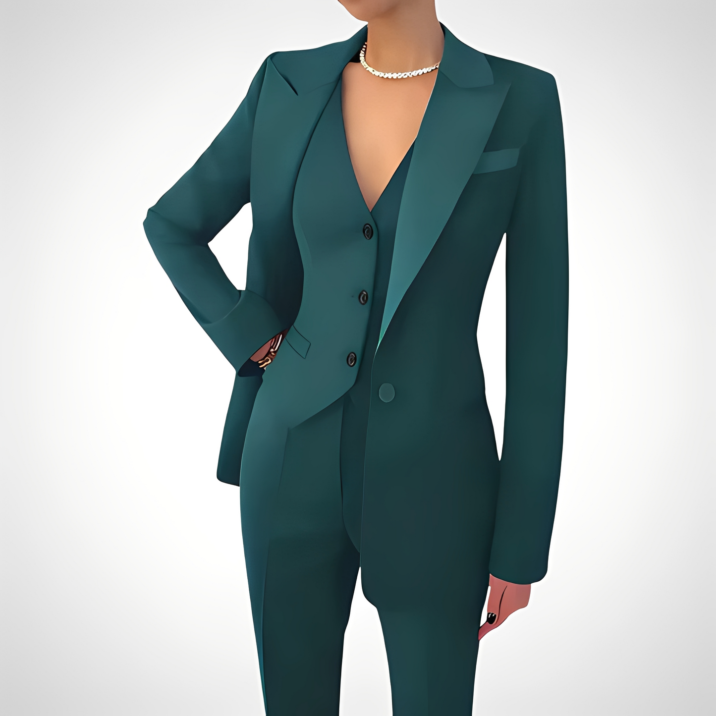 Devina - Dreiteiliges Anzugset für Damen