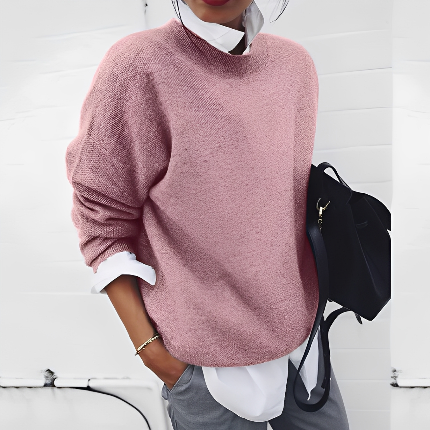 Gabriella - Damenpullover mit legerem Schnitt