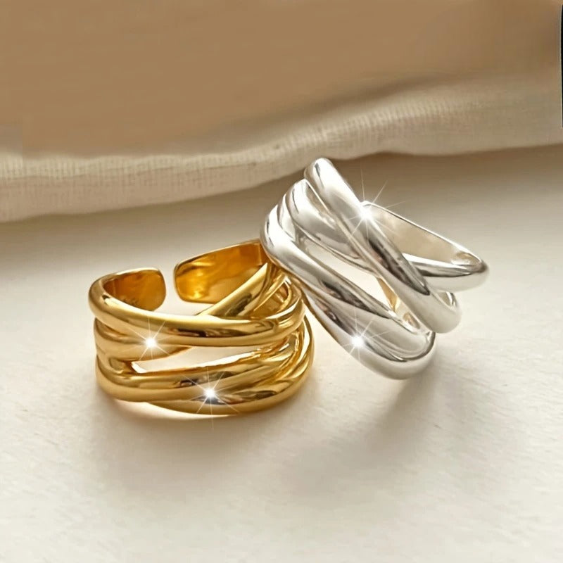 Riley – Geometrischer Ring der romantischen Liebe
