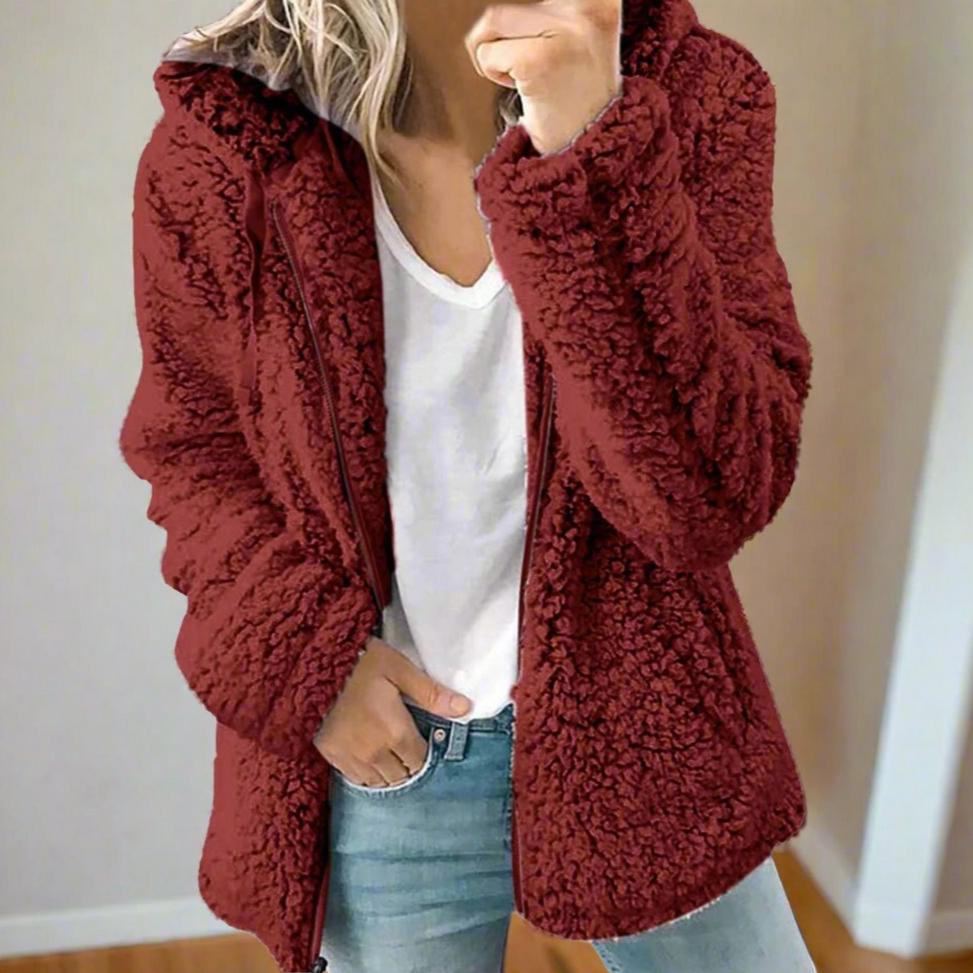 Celandine – Trendiger Kapuzenmantel für Damen