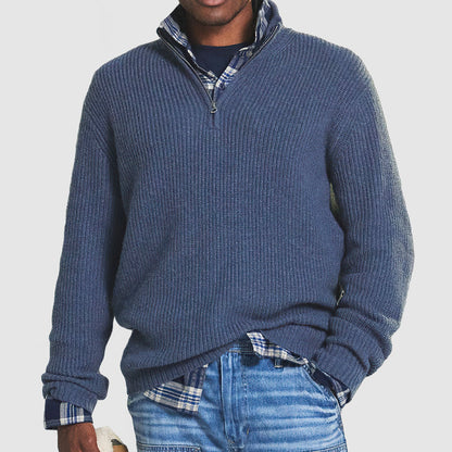 Constantine – Bequemer Pullover mit Reißverschluss für Herren