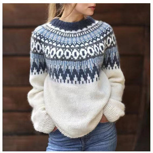 Estelle – Warmer Wollpullover für Damen