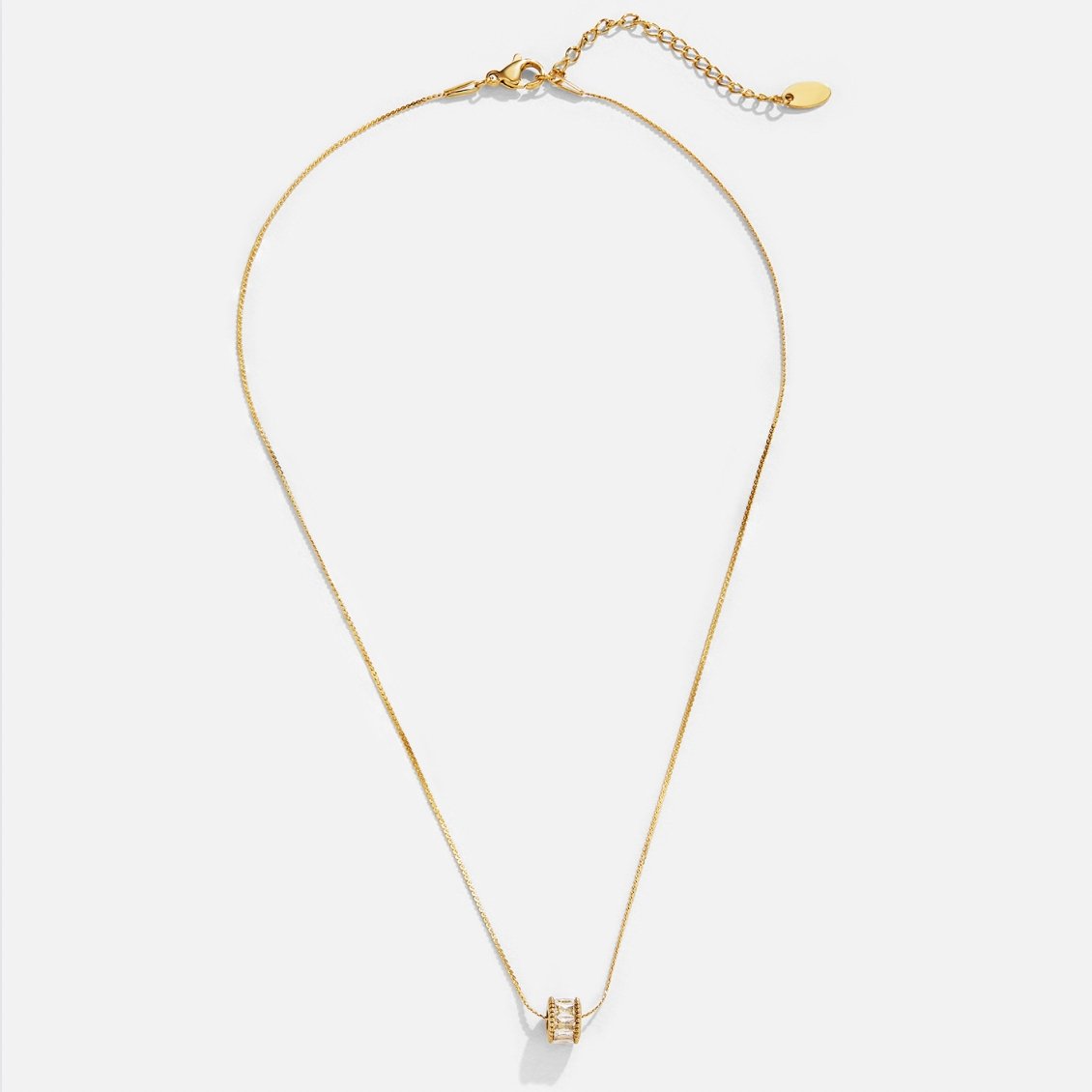 Gigi – Halskette aus 18K Gold mit Kristall