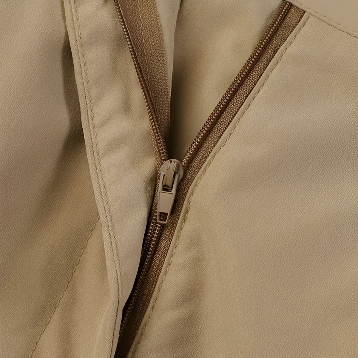 Damen Weite Hose Hochtailliert Falten-Design mit Taschen