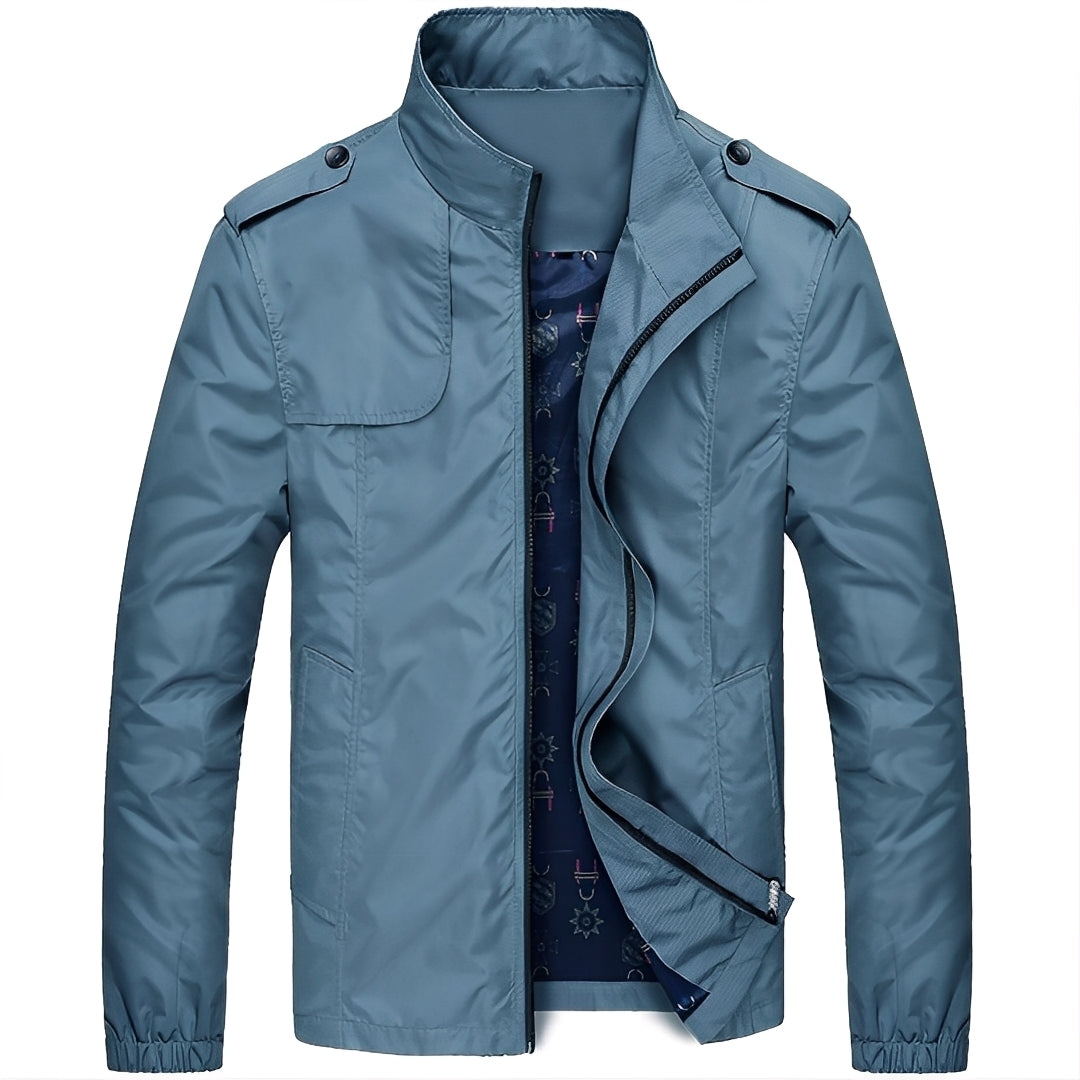 Herren Jacke Freizeit leicht mit Reißverschluss und Taschen - Regulärer Schnitt