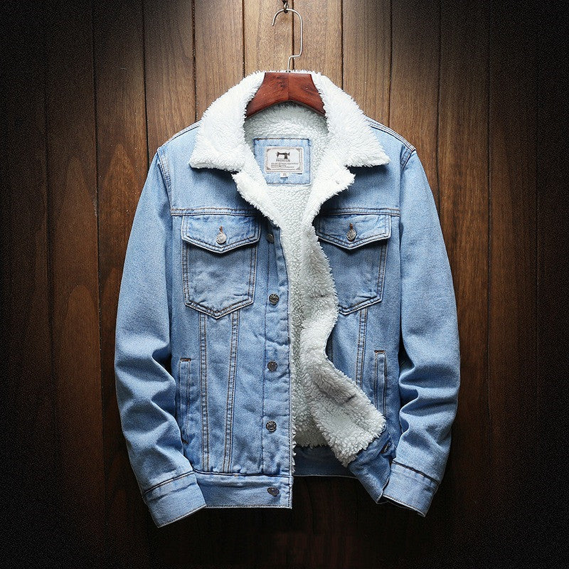 Herren Jacke mit klassischem Schnitt, Knopfverschluss und Brusttaschen