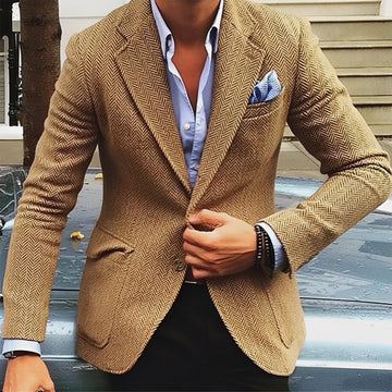 Herren Sakko - Einreihig, Reverskragen, Slim Fit, Klassischer Schnitt