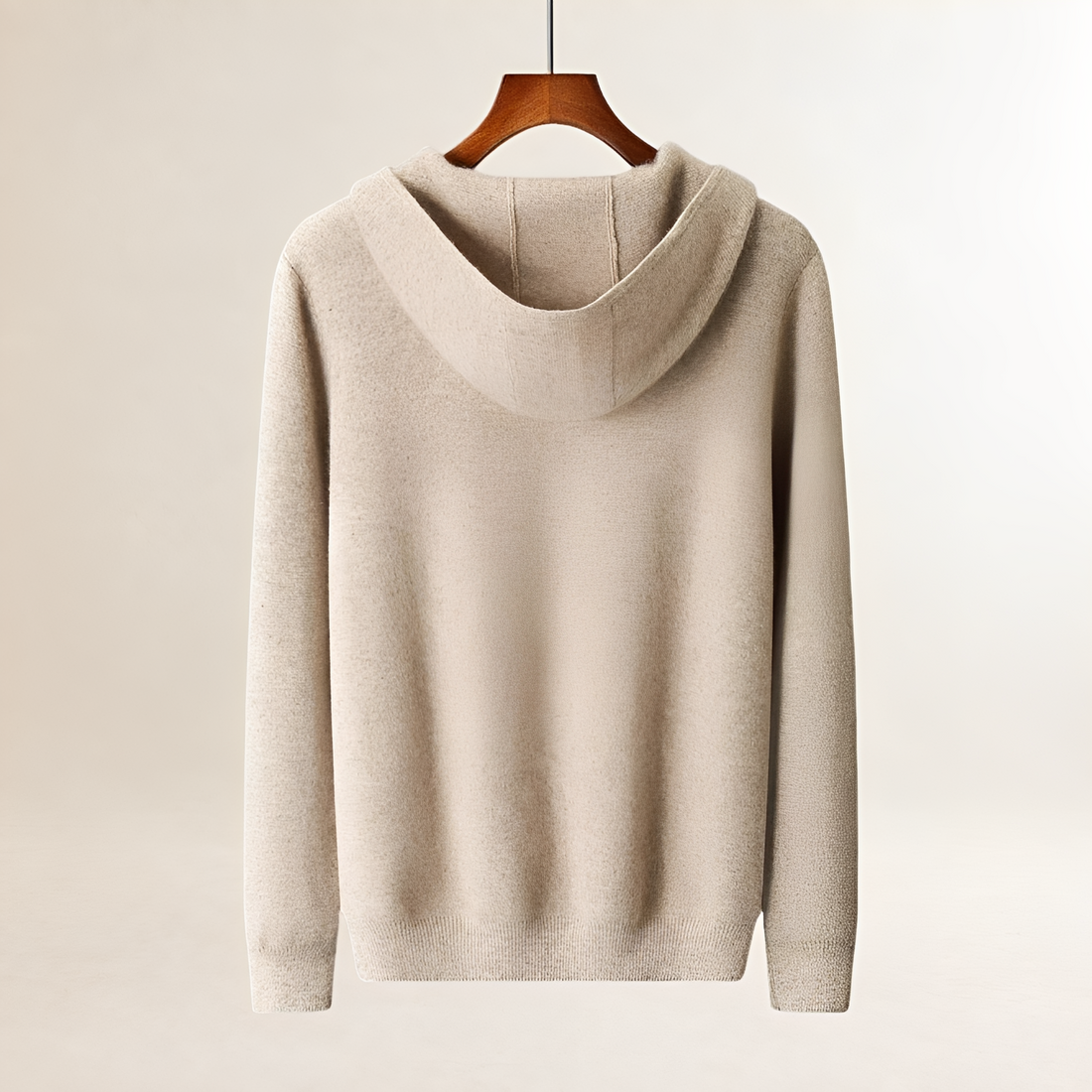 Herren Zip-Hoodie mit Textur-Design und Taschen - Relaxed Fit, Reißverschluss