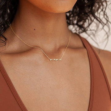 Elegantes Mama-Halsband - Mama-Halskette