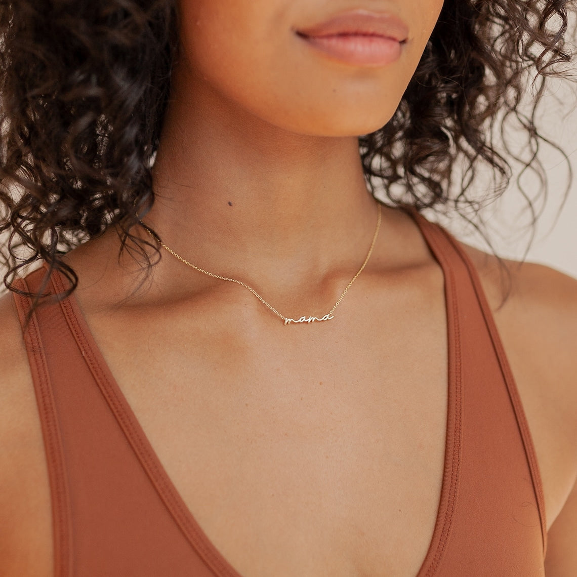 Elegantes Mama-Halsband - Mama-Halskette