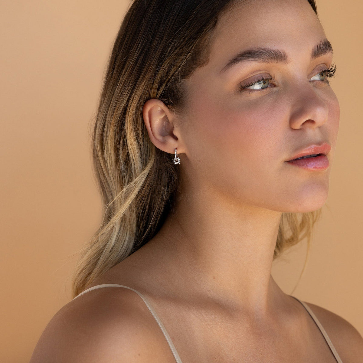 Natalia – Pavé Soleil Ohrringe