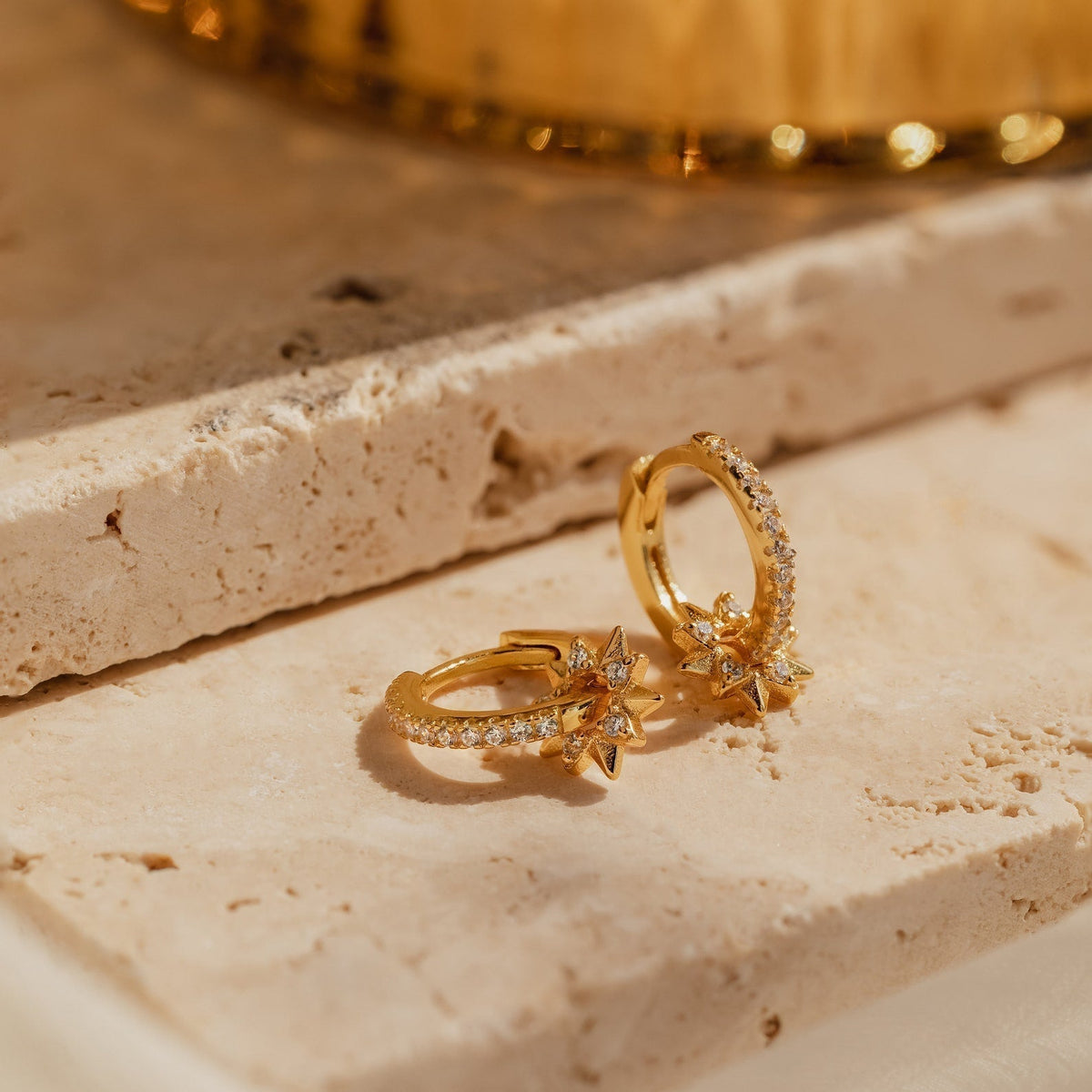 Natalia – Pavé Soleil Ohrringe