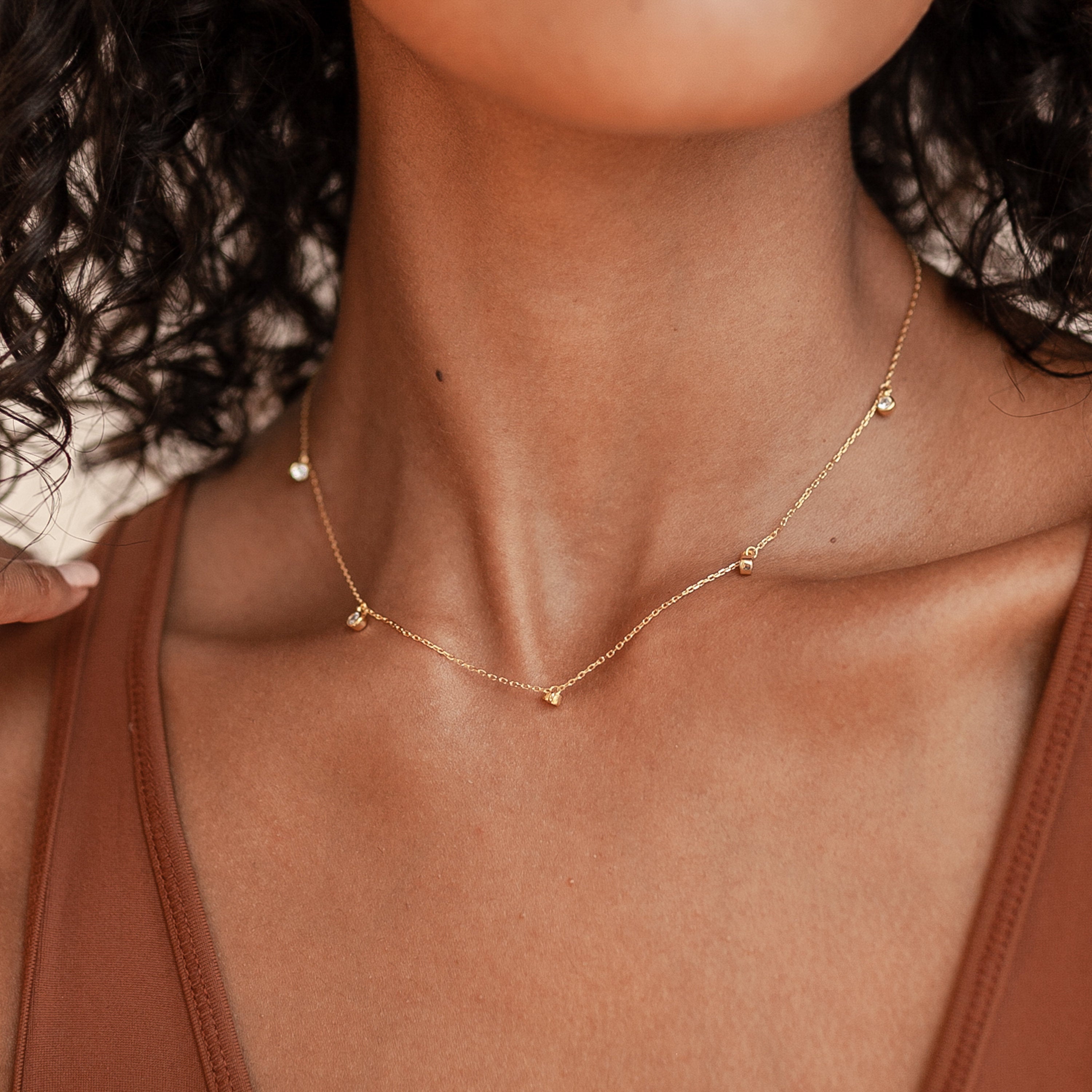 Tilly – Kette mit Diamantstation