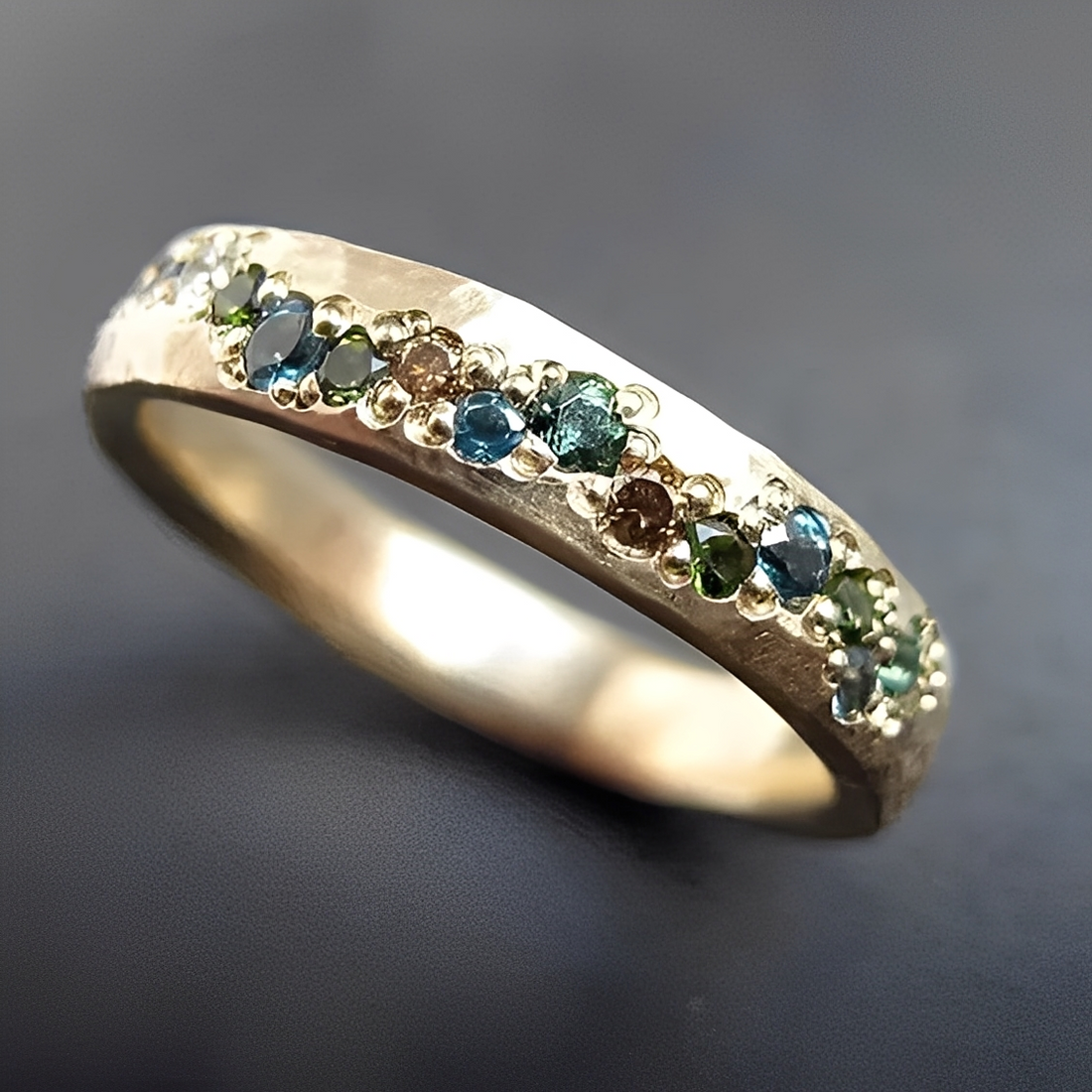 Clara - Traditioneller Vintage Goldring