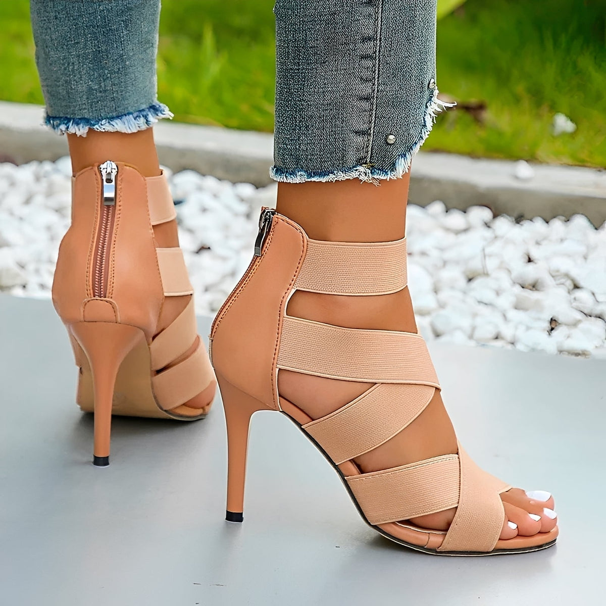 Alia - Schicke Sandalen mit Stiletto-Absatz