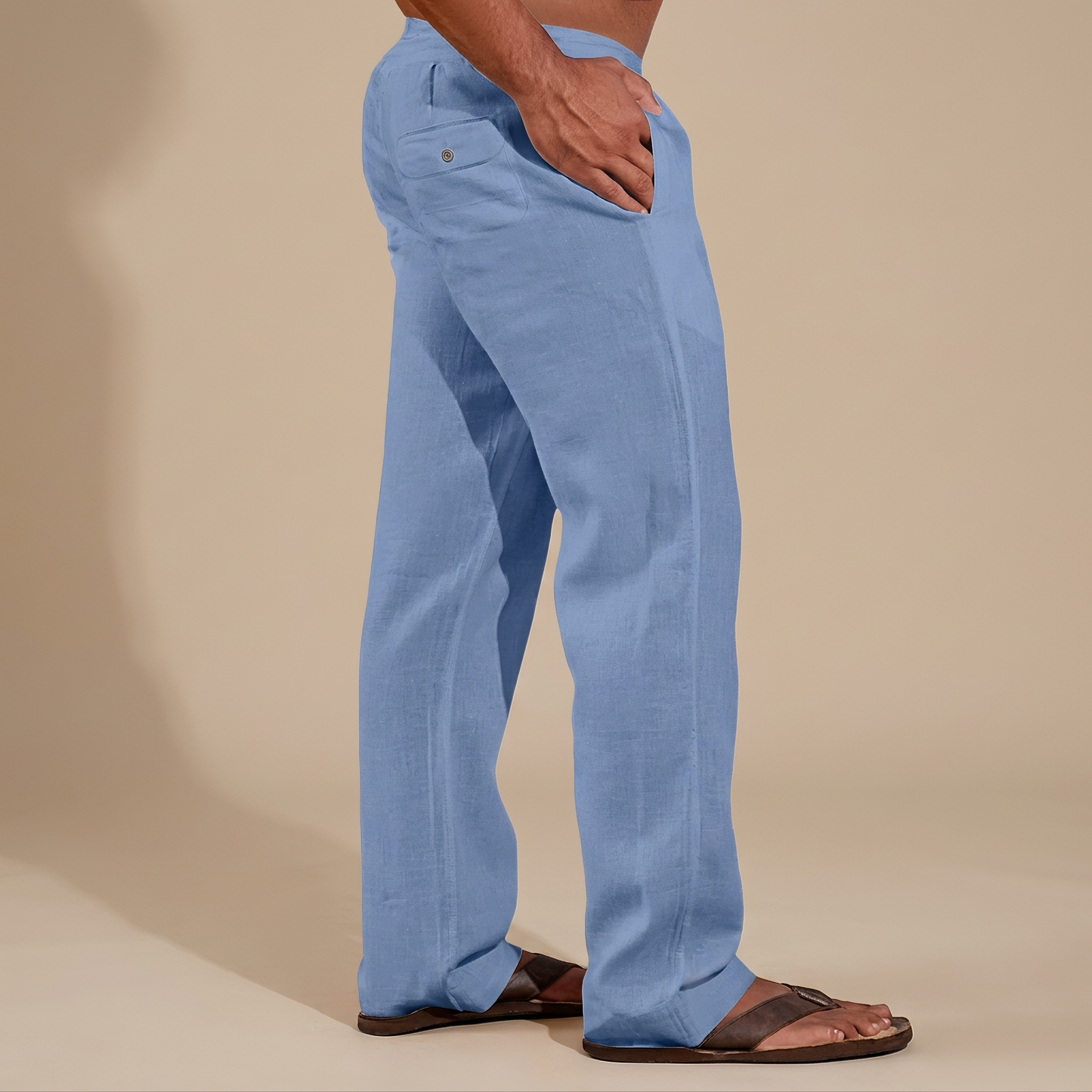 Elias - Weit geschnittene gerade Hose