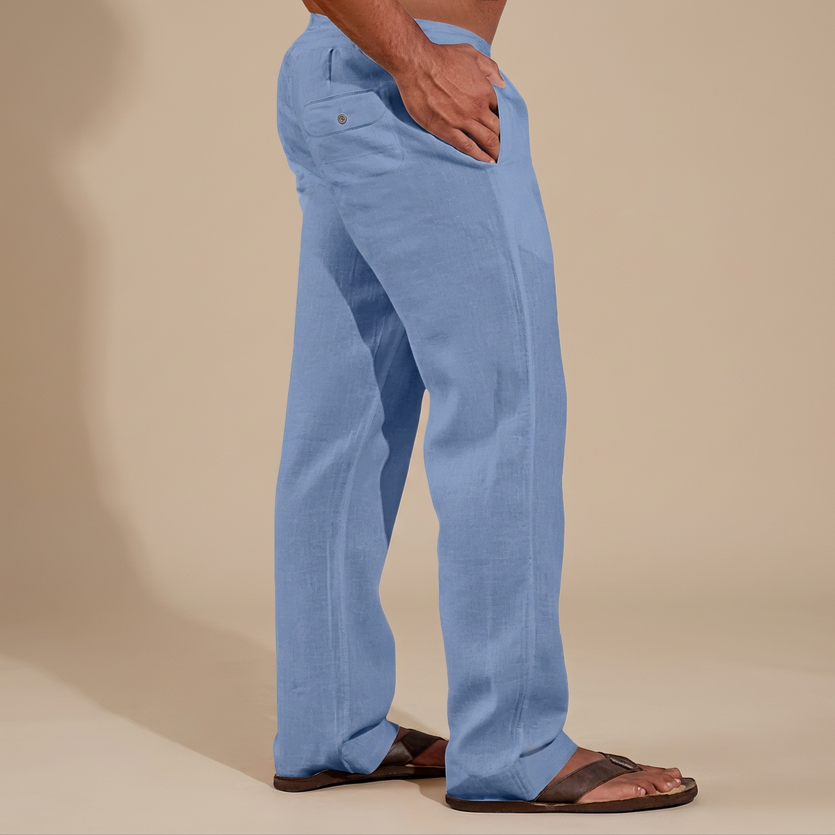 Elias - Weit geschnittene gerade Hose