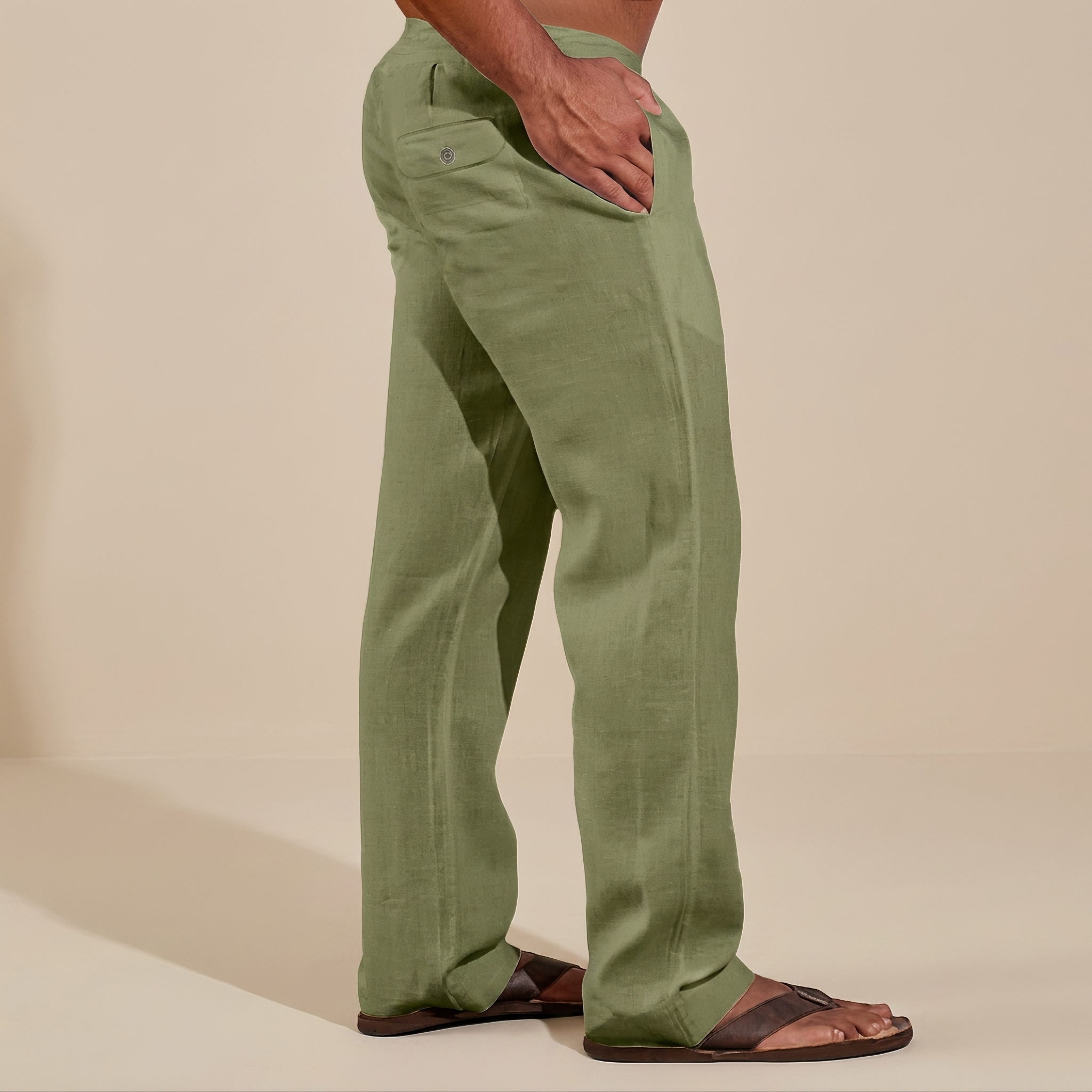 Elias - Weit geschnittene gerade Hose