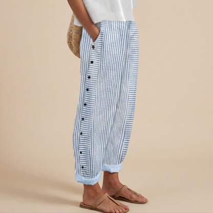 Rachael - Weit geschnittene Hose mit Seitentaschen