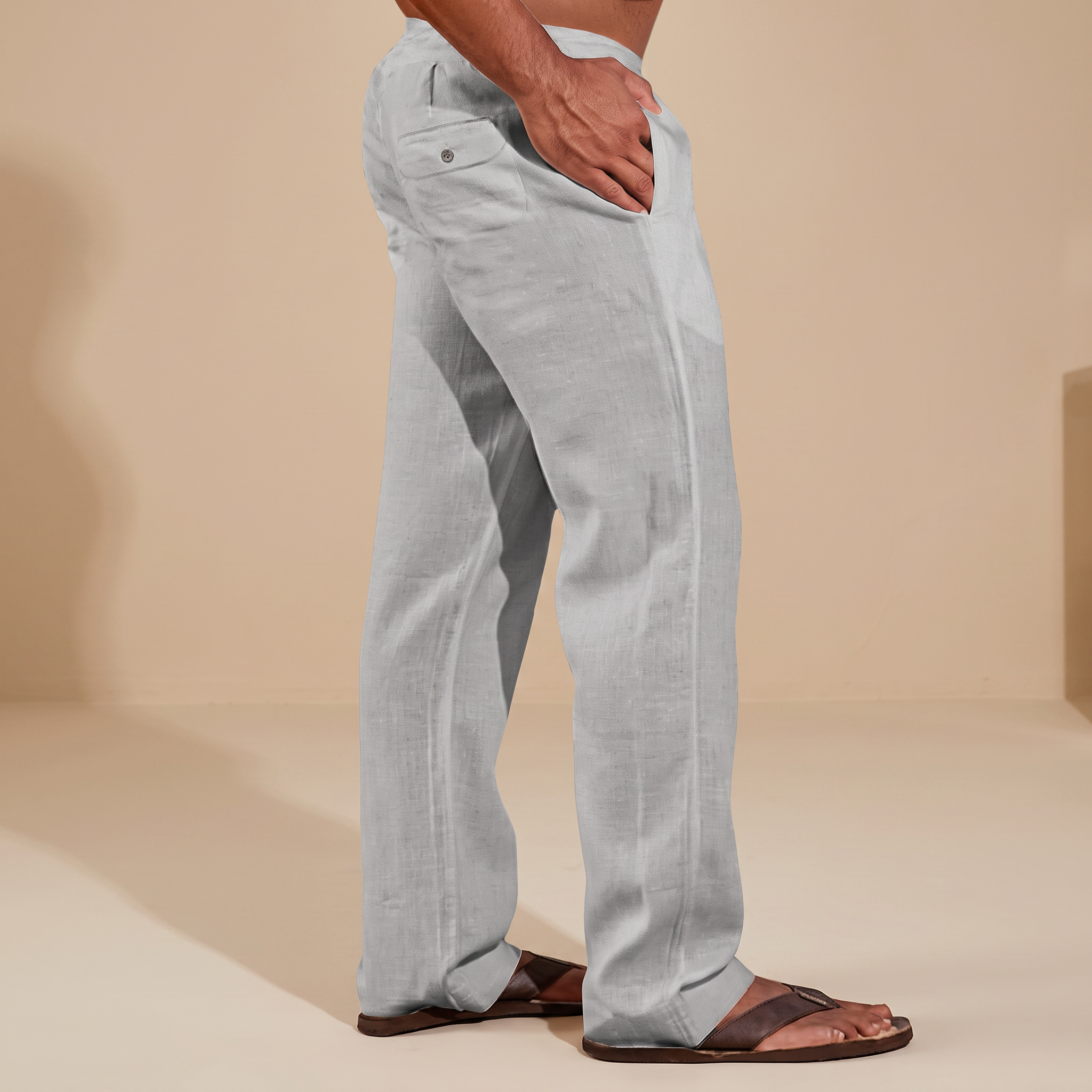 Elias - Weit geschnittene gerade Hose