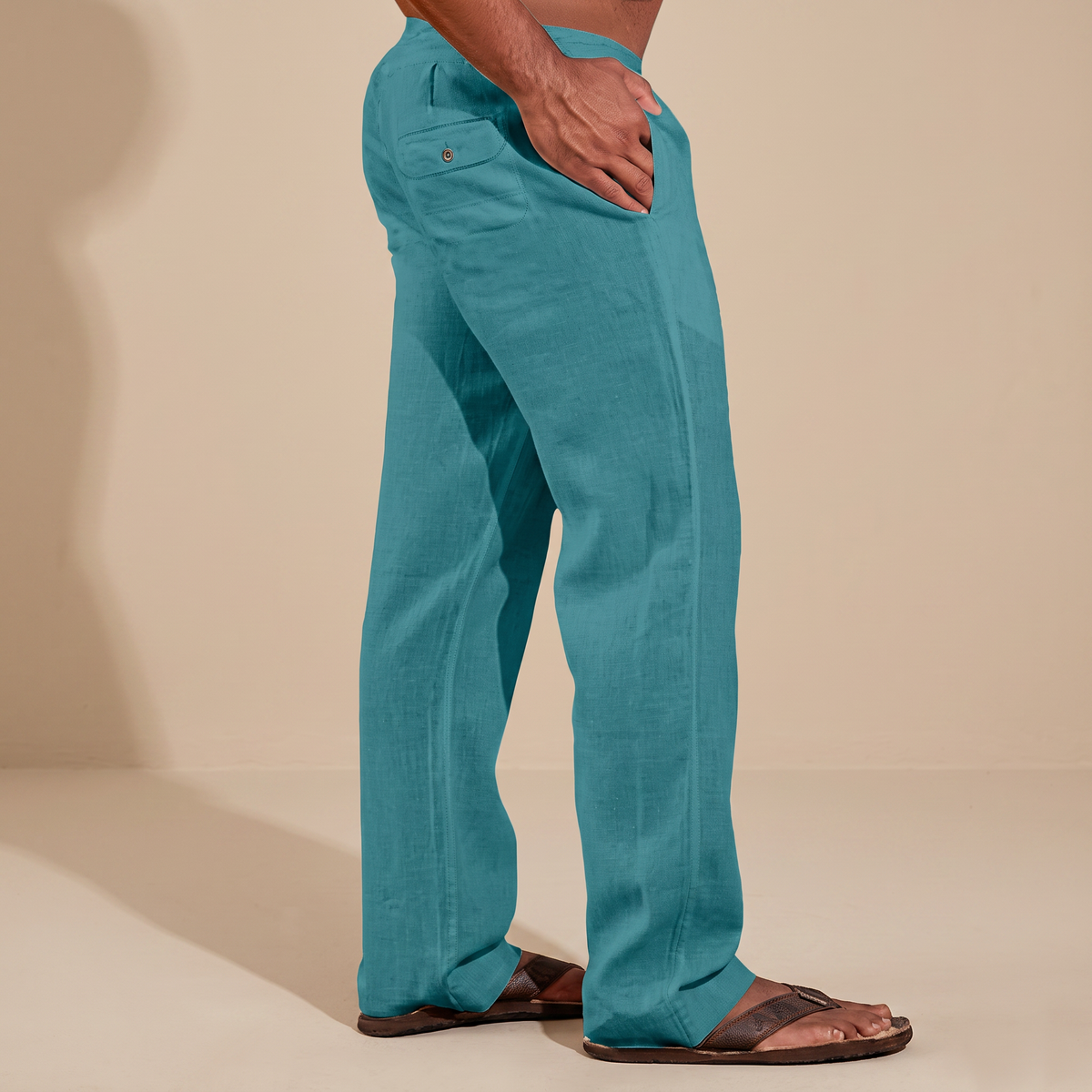 Elias - Weit geschnittene gerade Hose