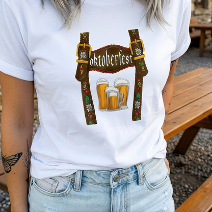 Olivia - Komfortables Oktoberfest-T-Shirt mit Aufdruck