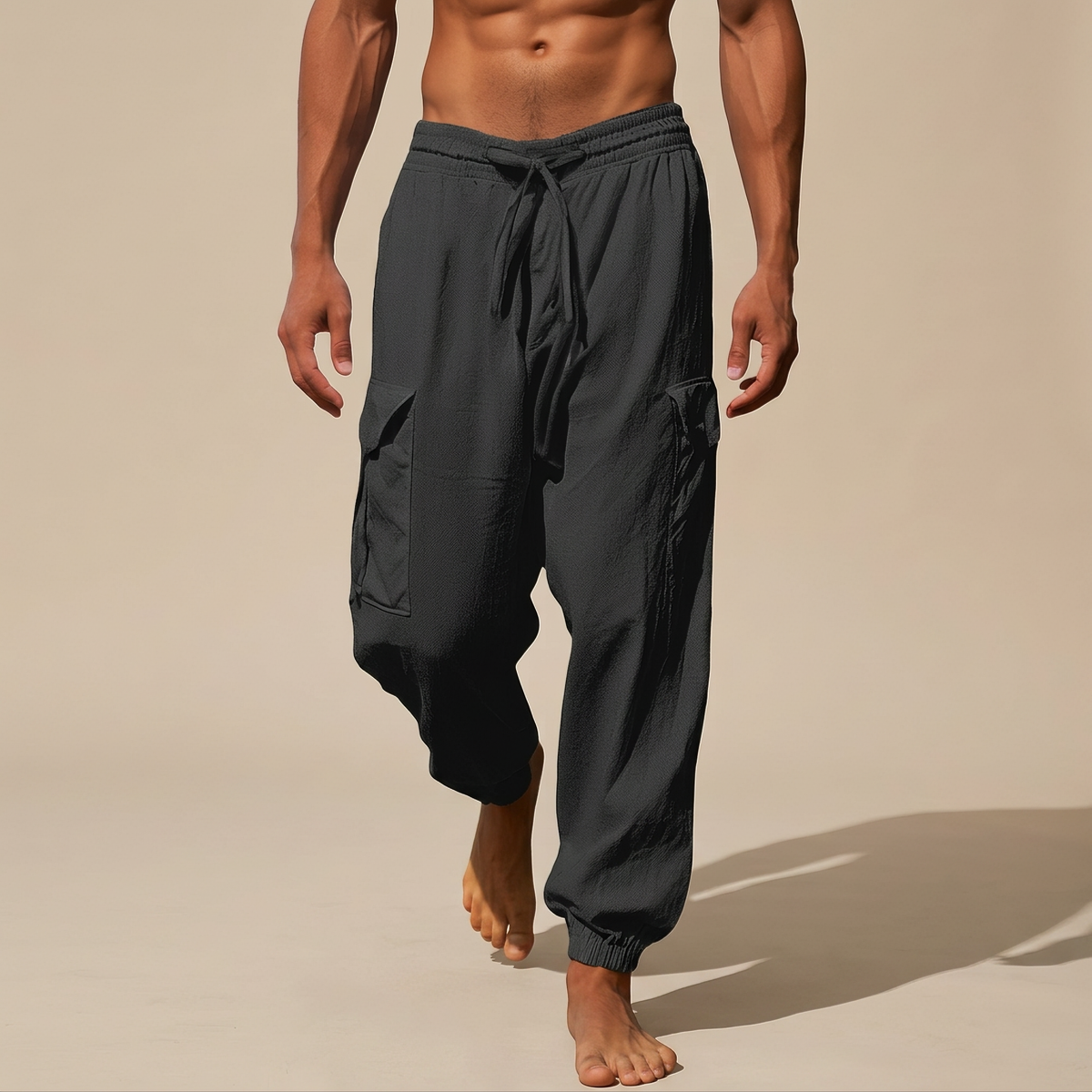Rodgers - Geräumige, bequeme Hose mit Taschen