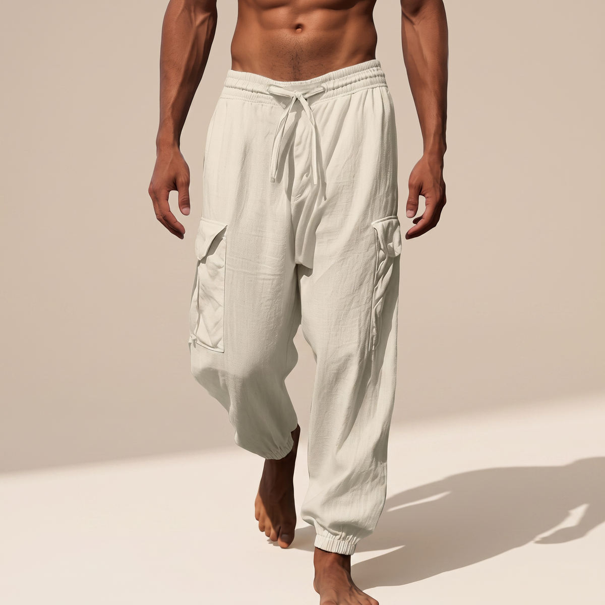 Rodgers - Geräumige, bequeme Hose mit Taschen