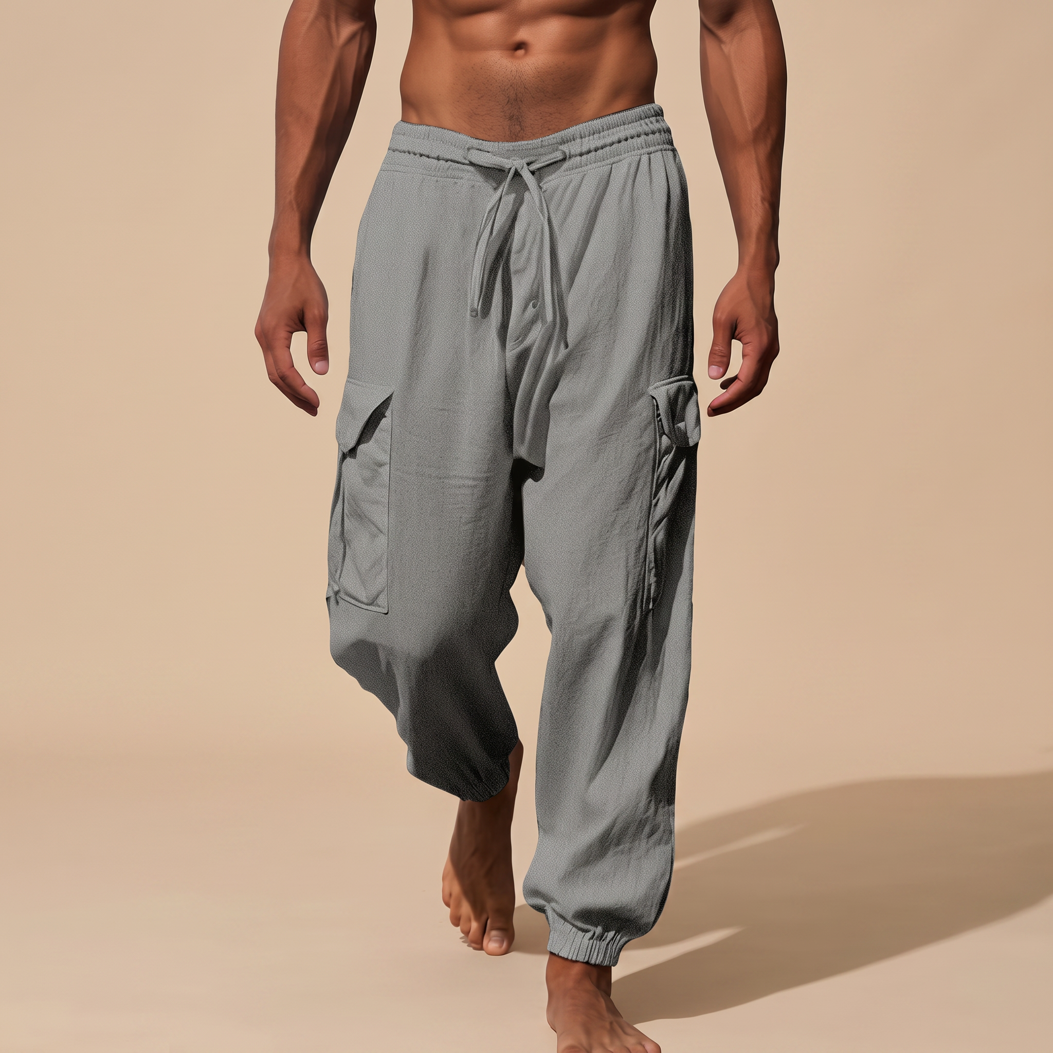 Rodgers - Geräumige, bequeme Hose mit Taschen