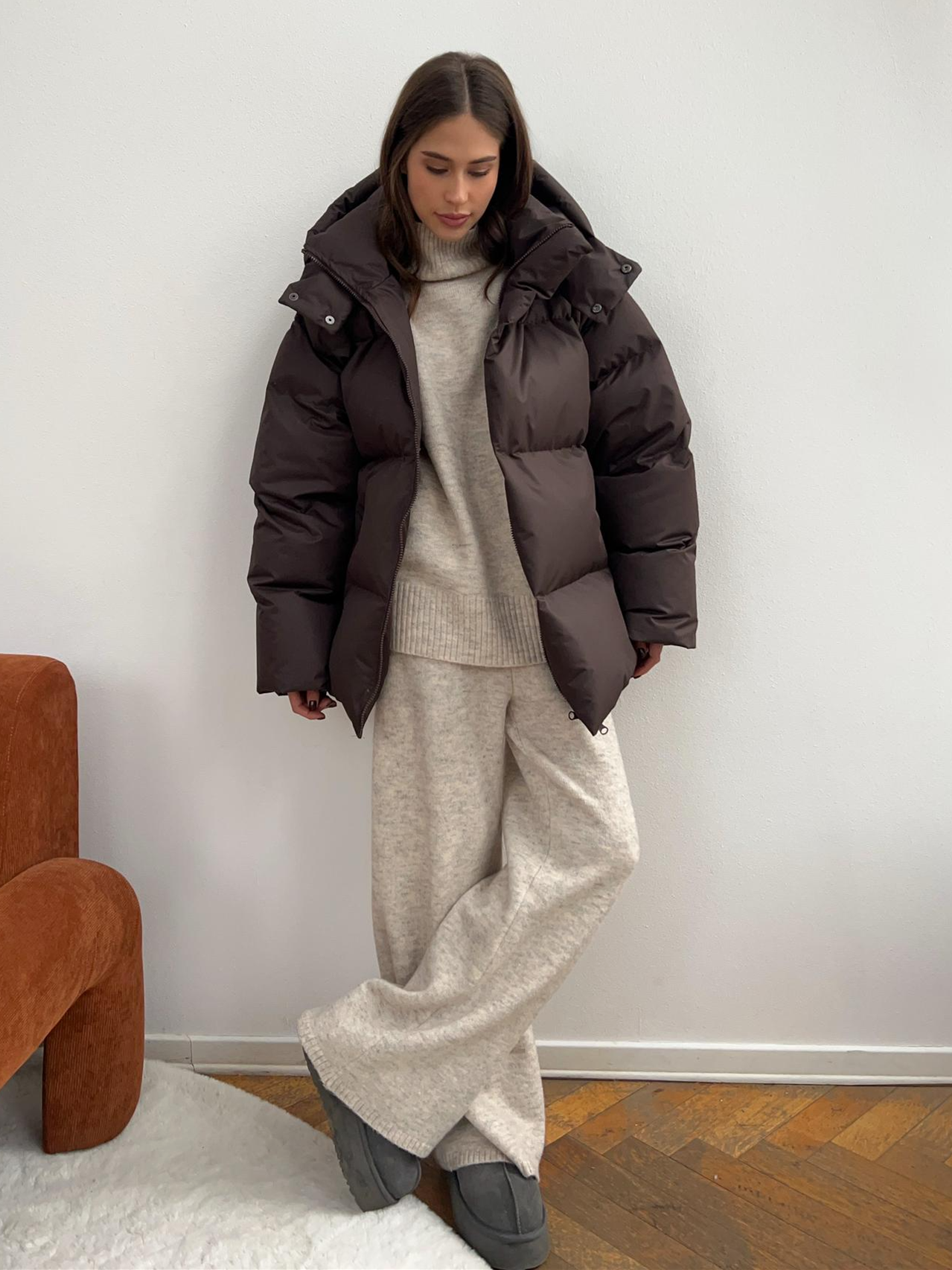 Natalia – Daunenjacke mit Kapuze für Damen