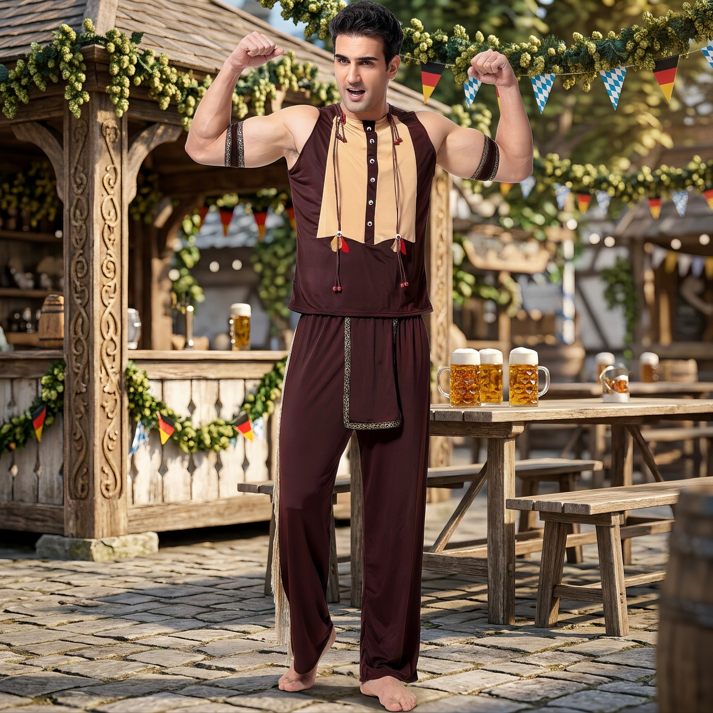 Drew - Stilvolles Outfit im bayerischen Look für das Oktoberfest