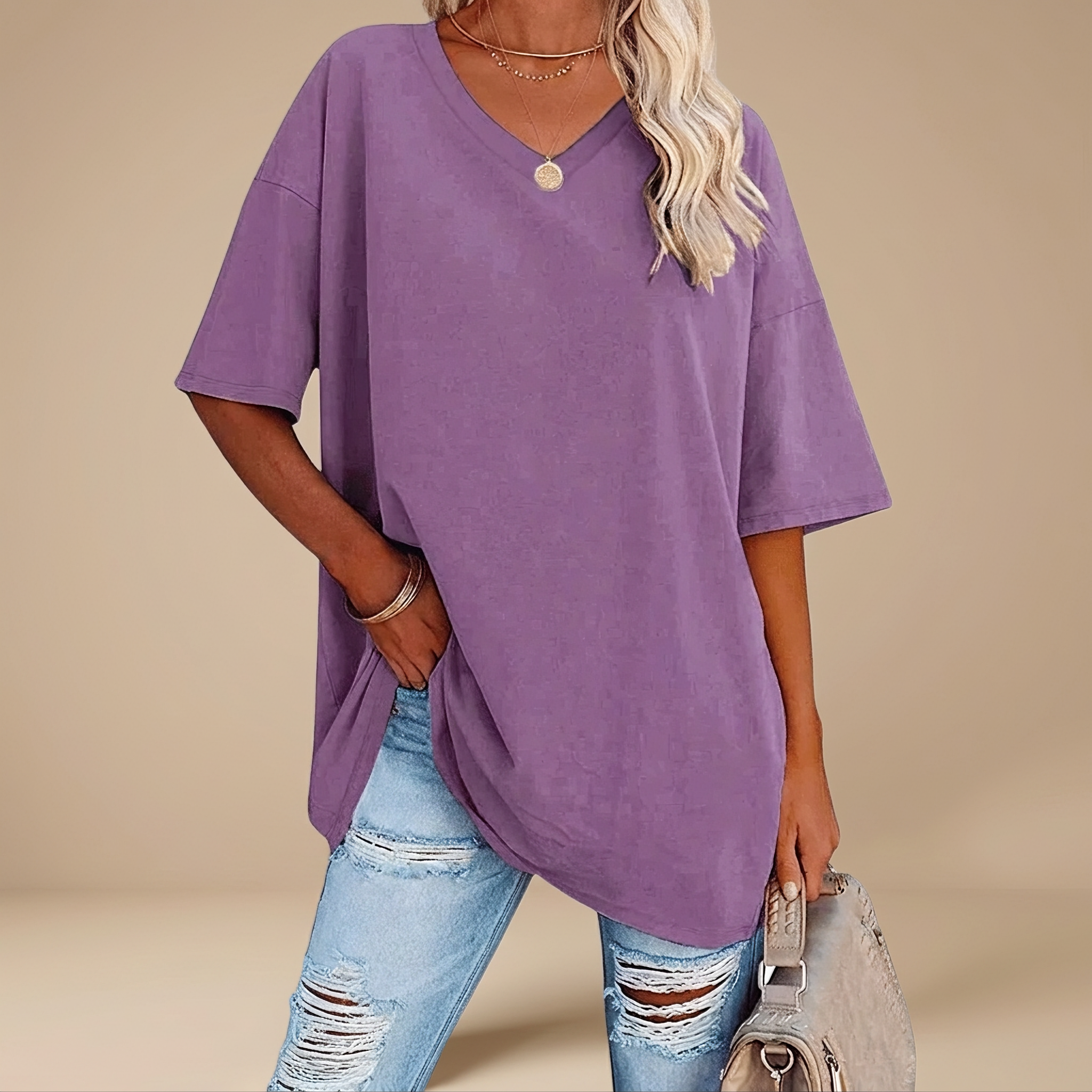 Alissa - Bequemes T-Shirt in großen Größen