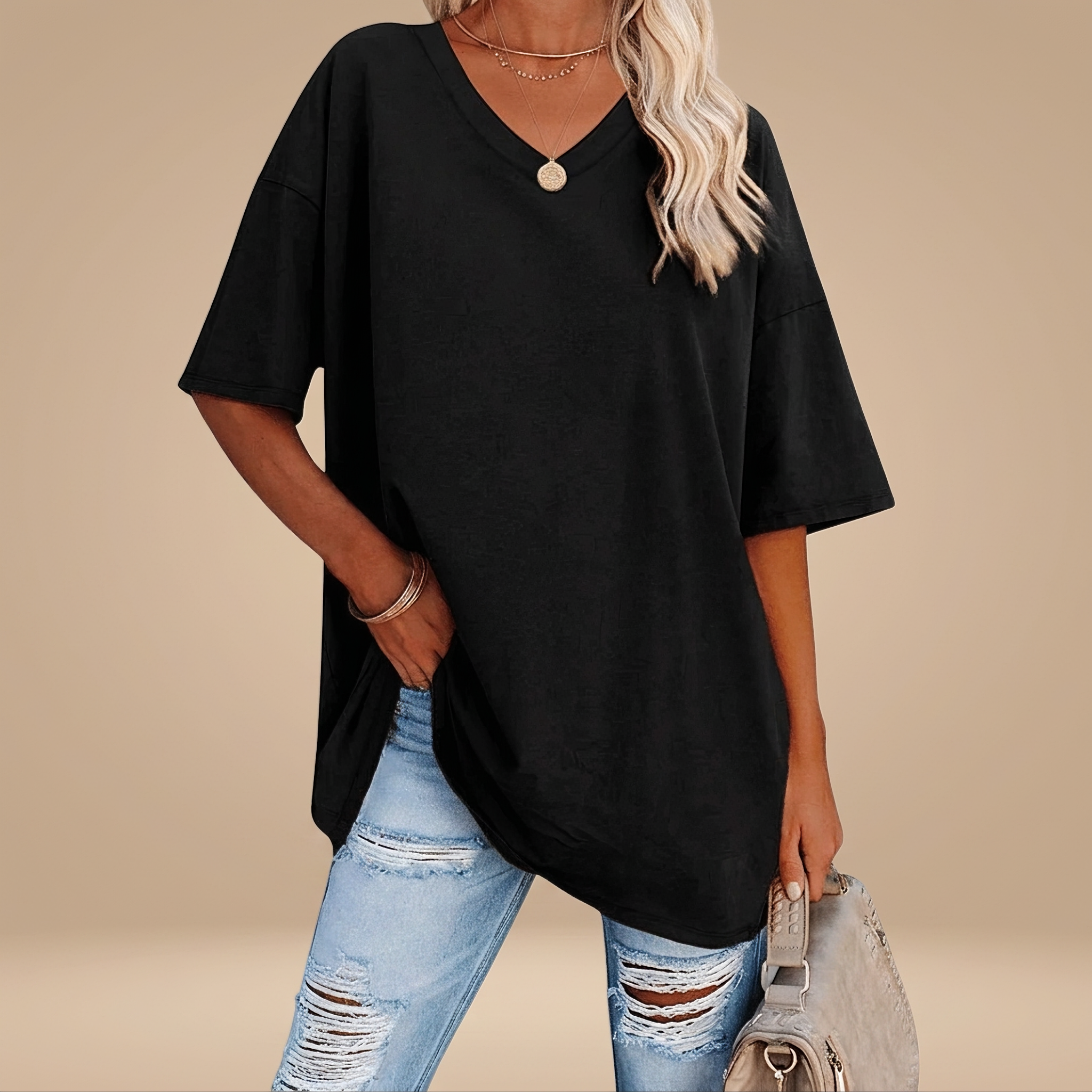 Alissa - Bequemes T-Shirt in großen Größen
