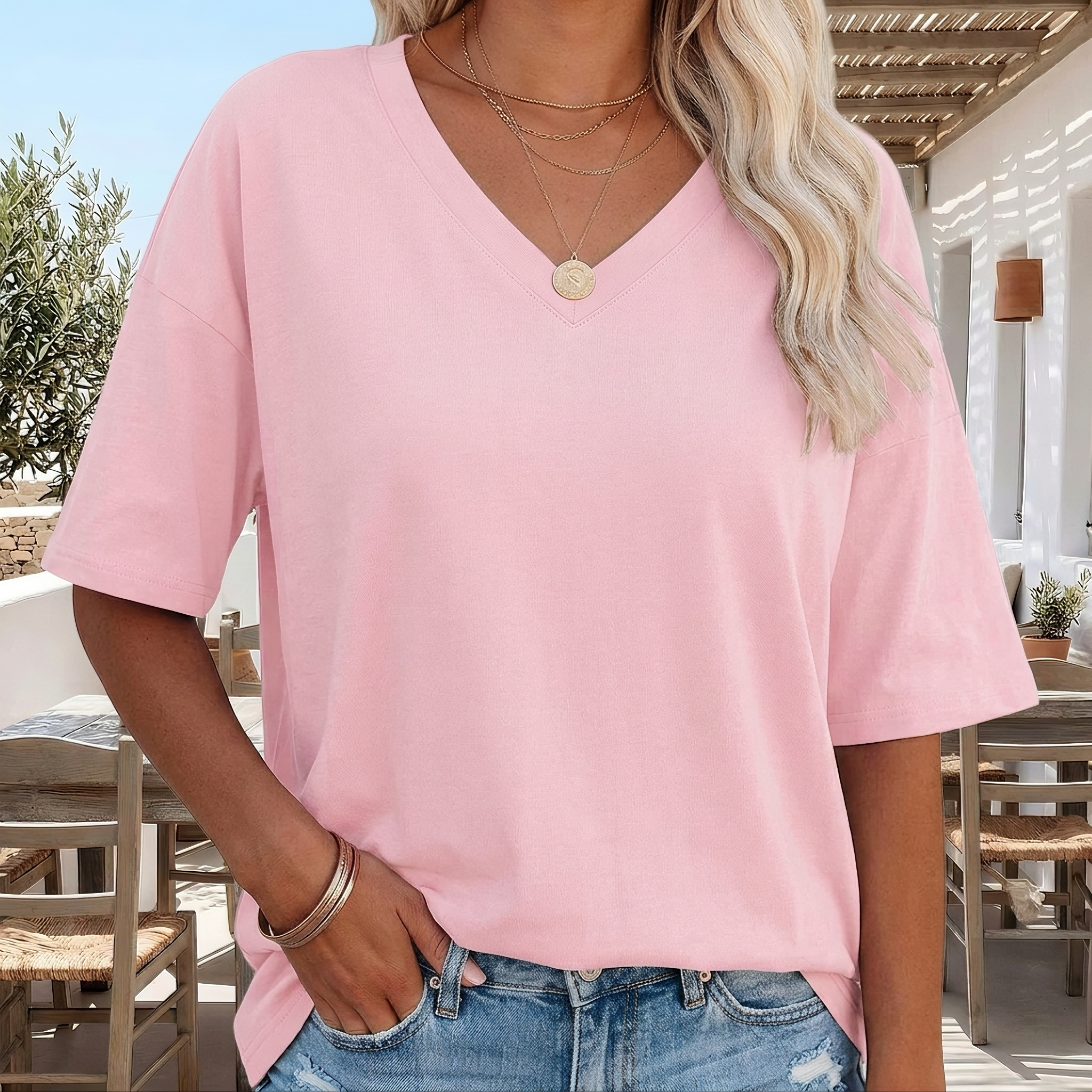 Alissa - Bequemes T-Shirt in großen Größen