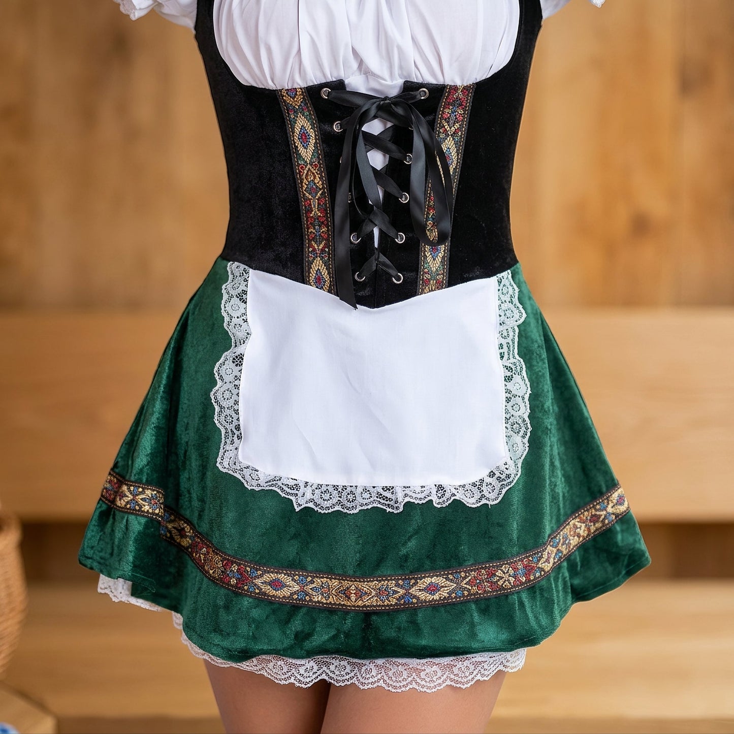 Donna - Trendiges kurzes Oktoberfest-Kleid