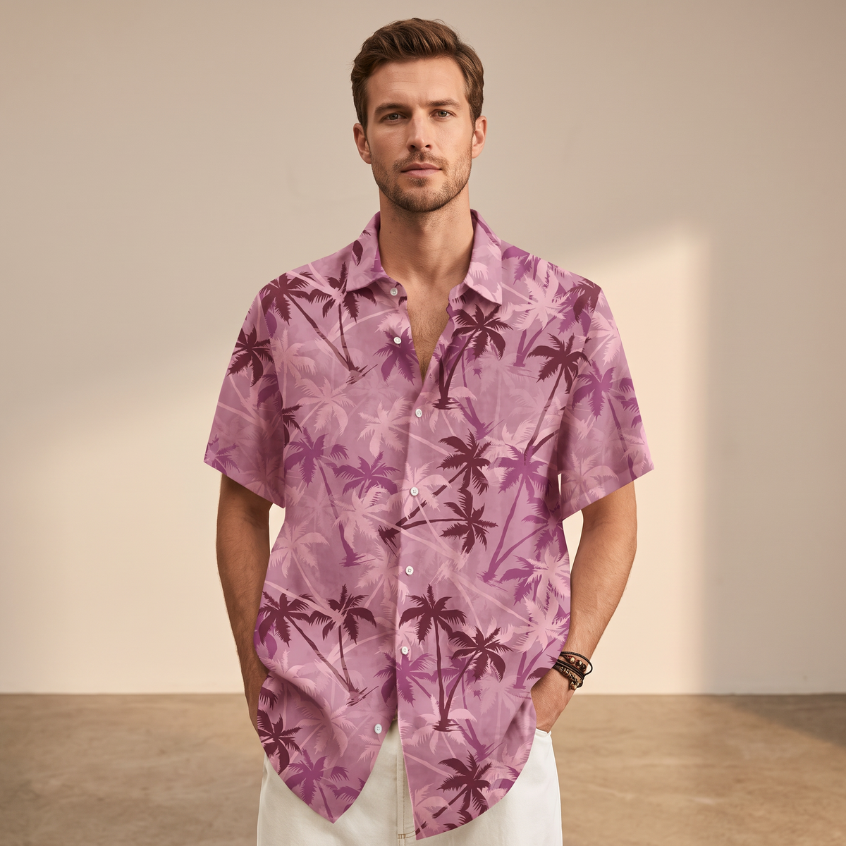 Jenson - Oberteil mit hawaiianischem Muster
