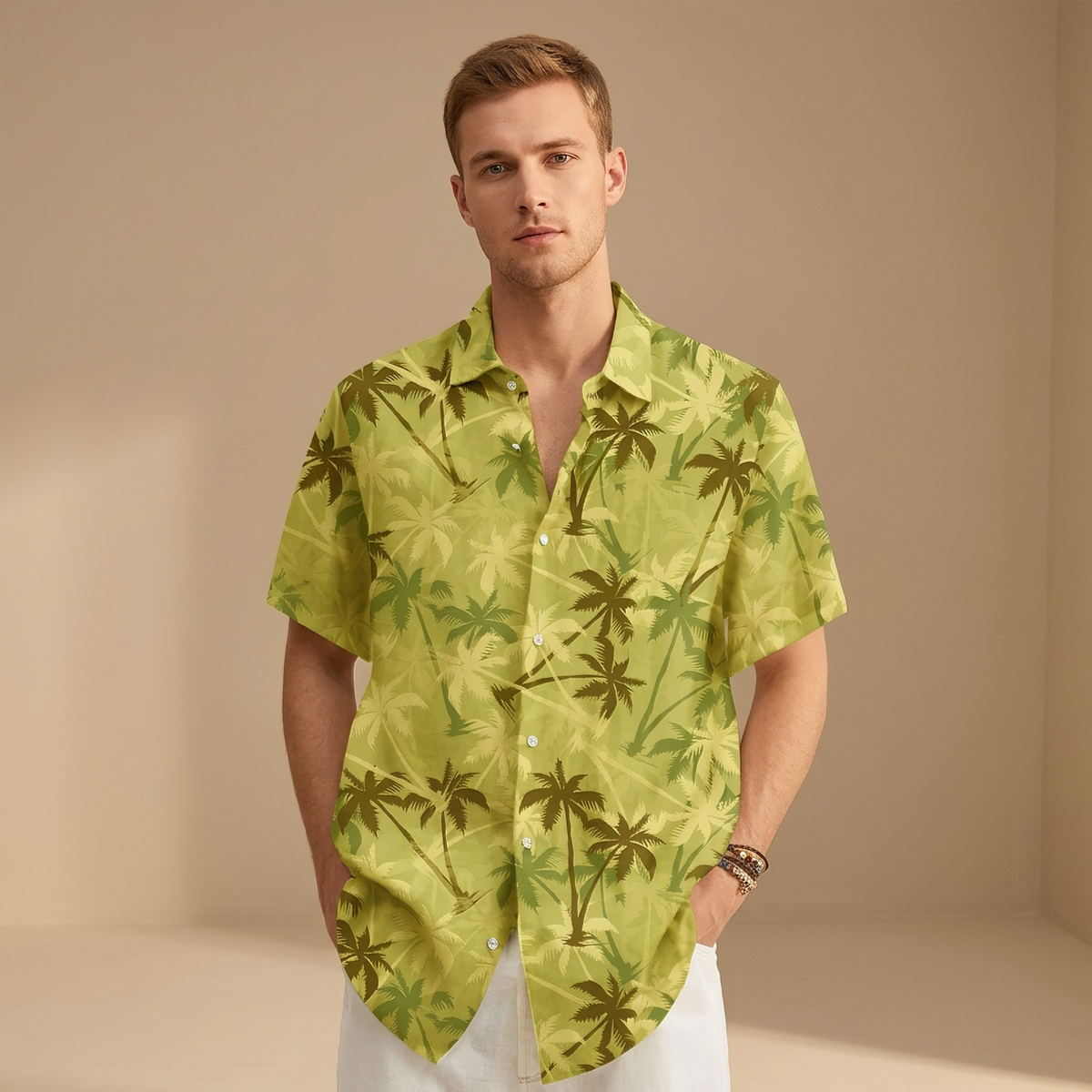Jenson - Oberteil mit hawaiianischem Muster