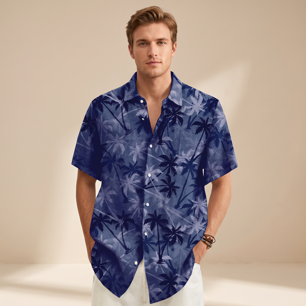 Jenson - Oberteil mit hawaiianischem Muster