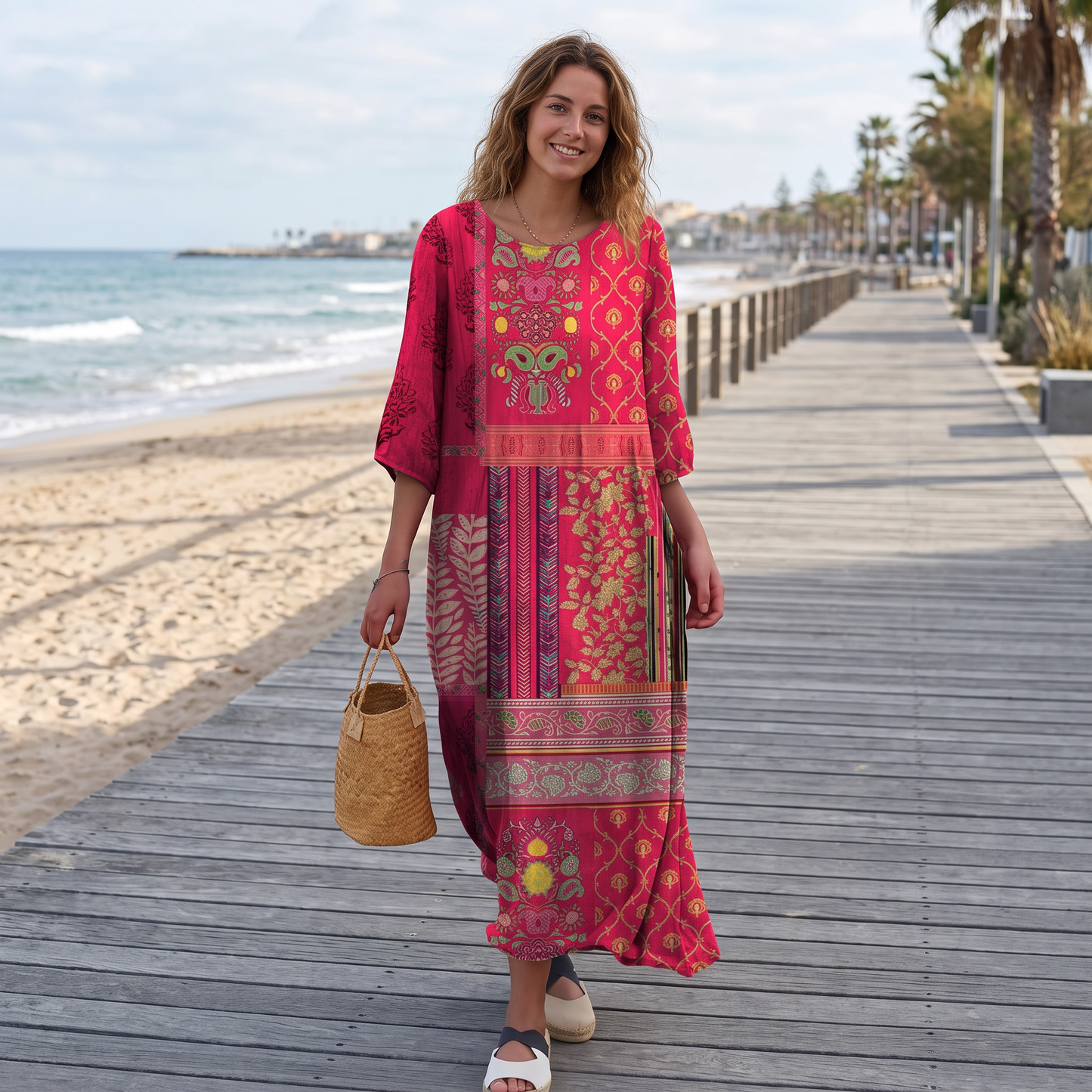 Josie - Stilvolles Boho-Maxikleid