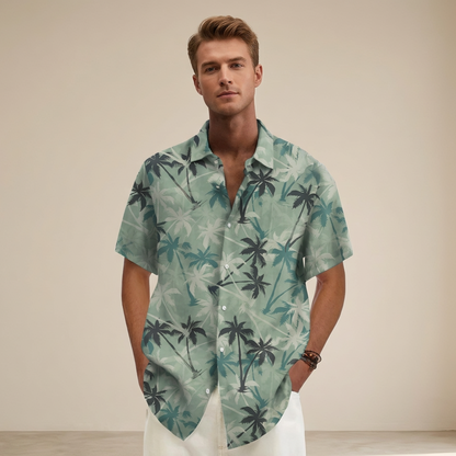 Jenson - Oberteil mit hawaiianischem Muster