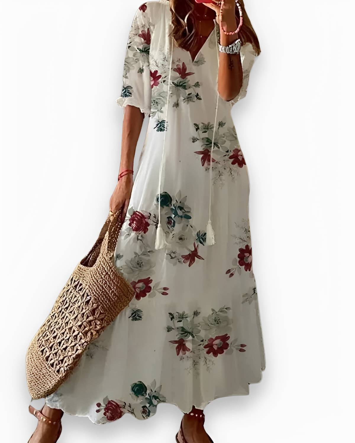 Annie - Maxi-Kleid Boho lässig für Damen
