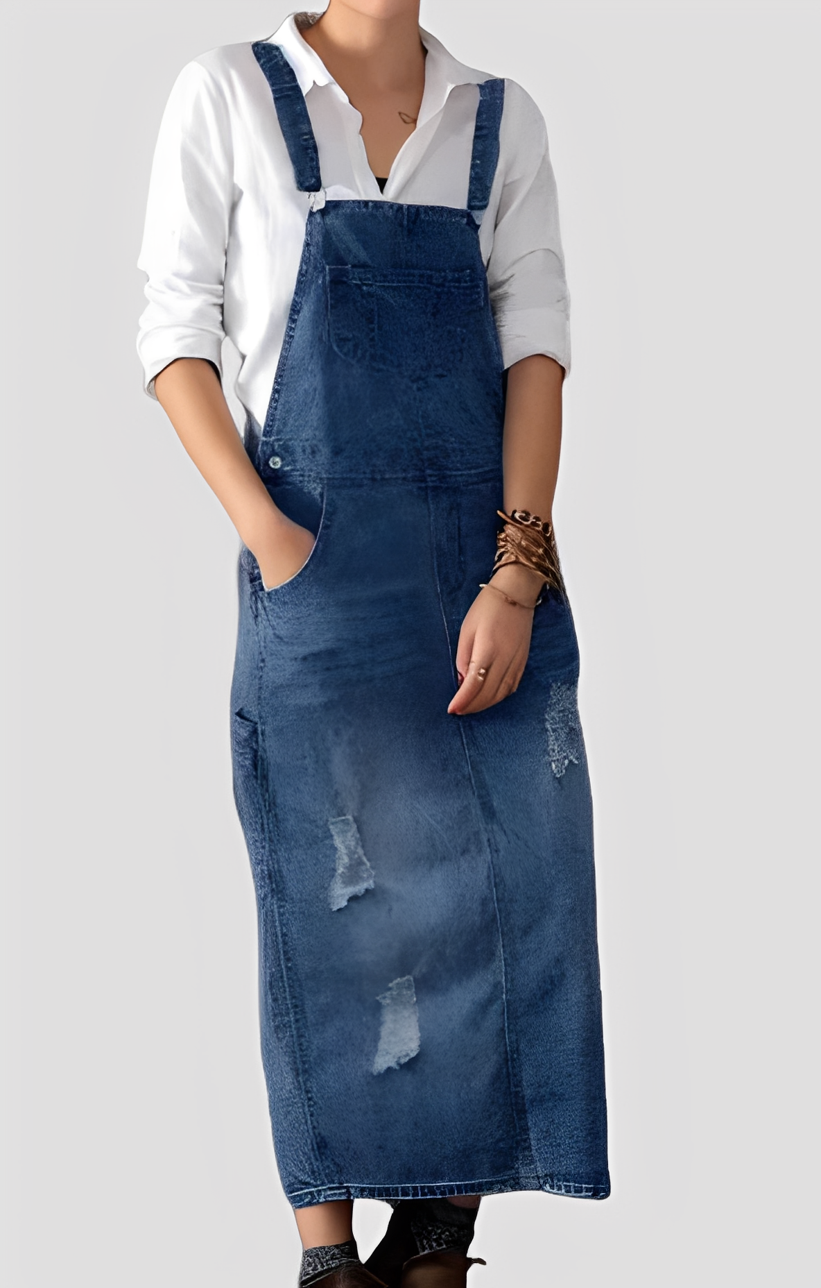 Katya - Eleganter Jeans-Overall für Frauen