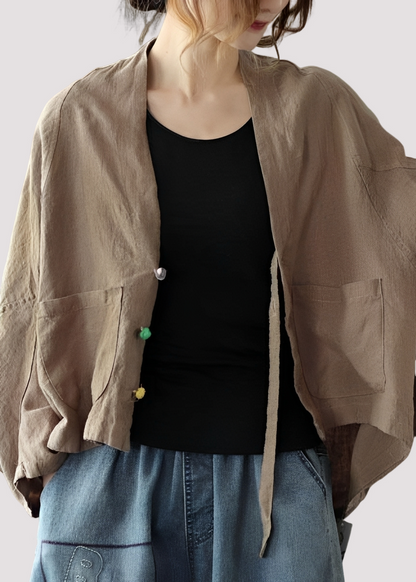Tilly - Locker geschnittener und lässiger Cardigan mit Taschen für Damen