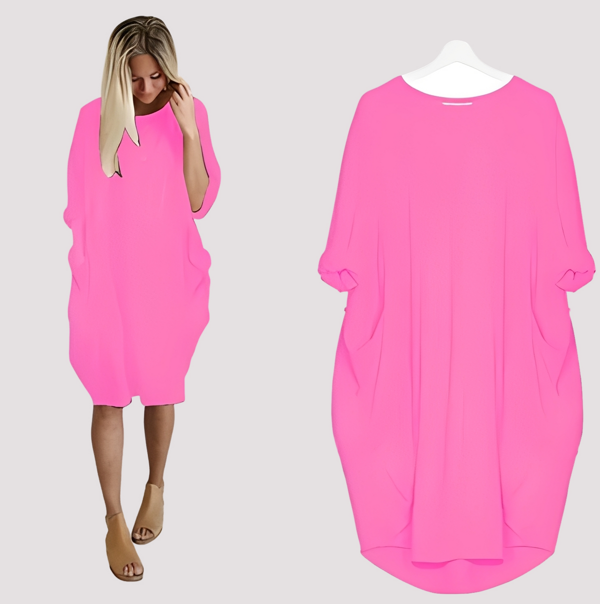 Kate - Lockeres und weites Kleid für Frauen