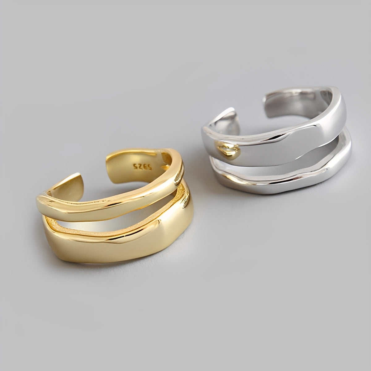Ashley – Stilvoller Doppelring