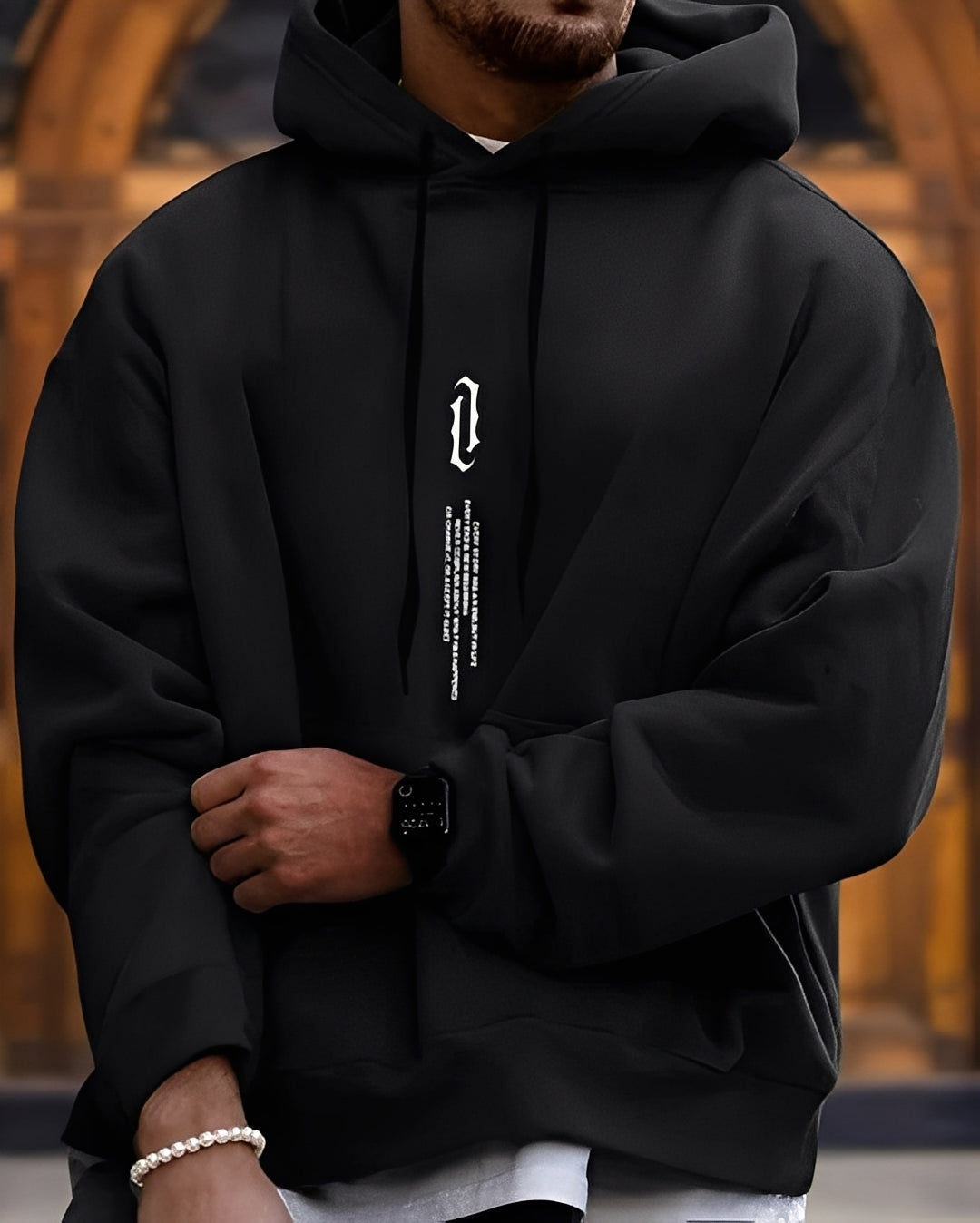 Clayton - Modischer und lässiger Herren-Hoodie mit Print