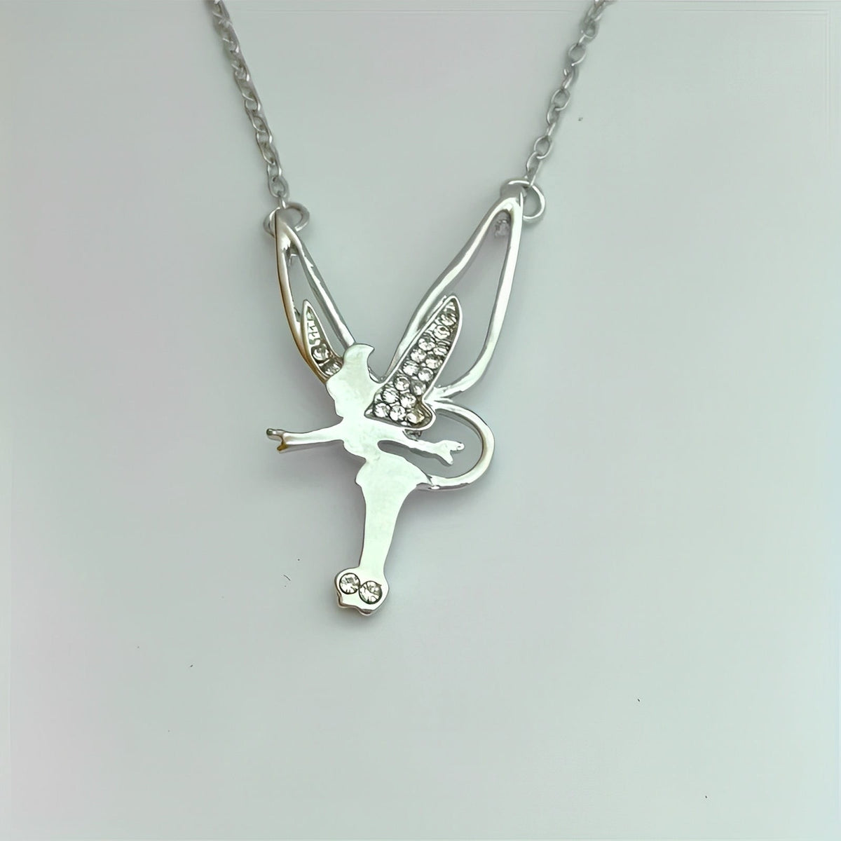 Charlie – Wunderschöner Feenanhänger aus Sterlingsilber und Gold